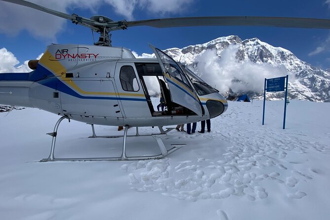 Landing Annapurna Base Camp by Helicopter Tour from Pokhara - The early morning transfer from Pokhara