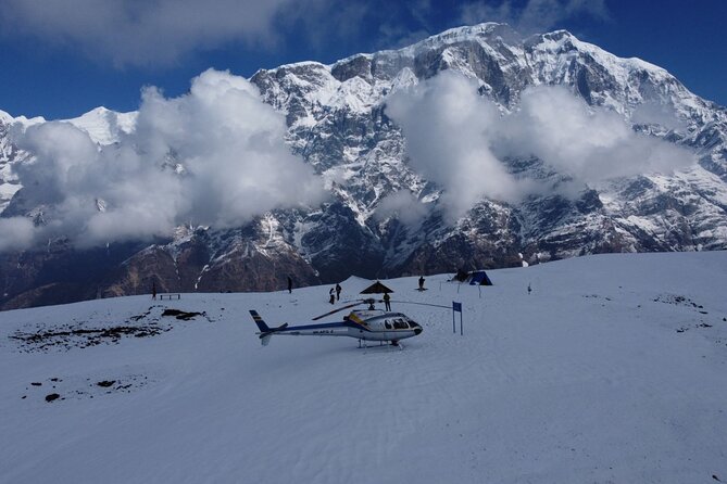 Landing Annapurna Base Camp by Helicopter Tour from Pokhara - Service and the human side of the tour