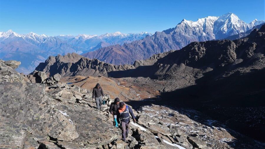 Langtang Valley Trek - 10 Days Trip - Day 6: Choose Tserko Ri or Kyanjin Ri