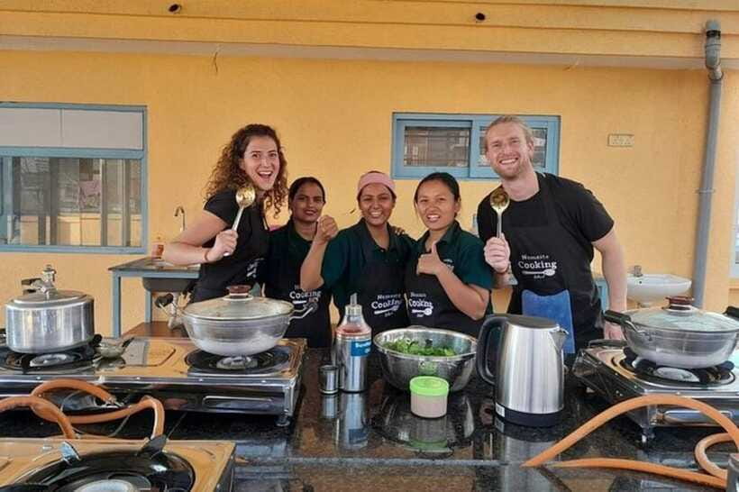 Local Women Led Nepali Cooking Class - Cooking with a women-led team