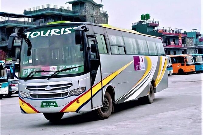 Luxury Sofa Bus from Kathmandu to Pokhara - Arriving at Tourist Bus Park in Pokhara