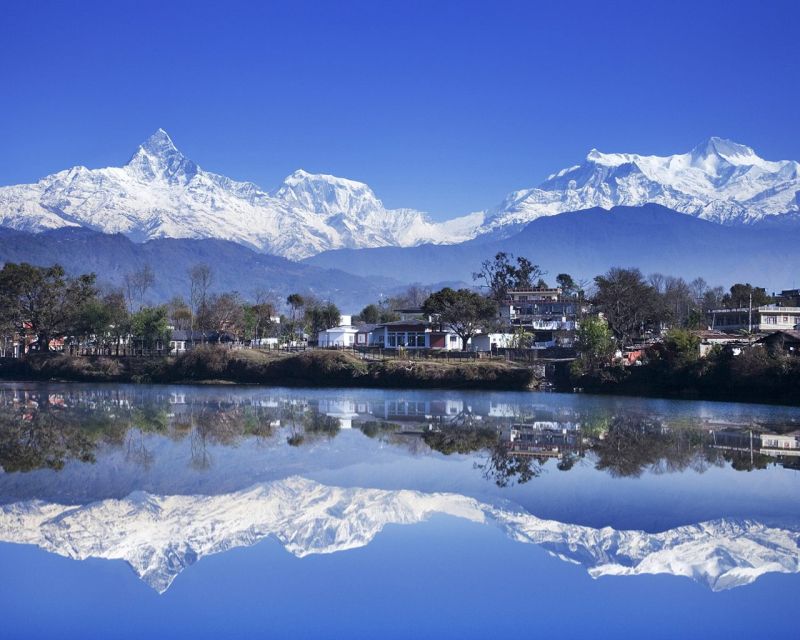 Magical Sunset Tour of Pokhara: Davis Fall, Cave & Pagoda - Davis Fall: a short stop with forceful water
