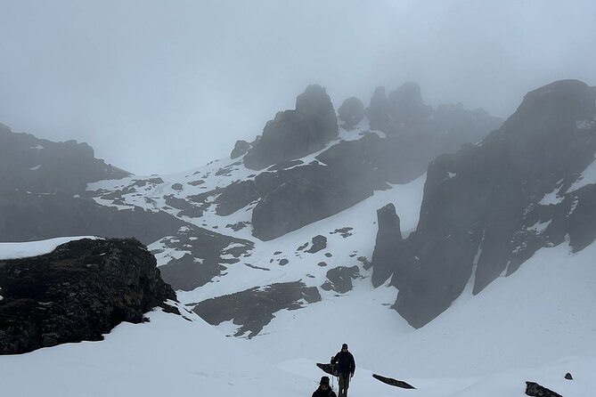 Makalu Base Camp Trek - Days 9 and 10: Reaching base camp and looking toward Barun Glacier