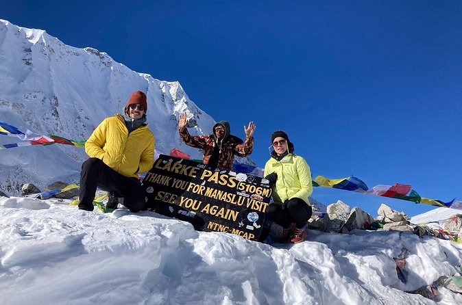 Manaslu Circuit Trek 13 Days - Day 8: Birendra Taal and the road to Samdo