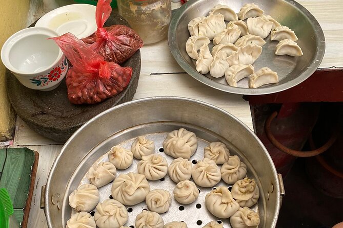 Momo, Dhalbhat & Thukpa Cooking Class, Nepal - The cooking space and shared meal