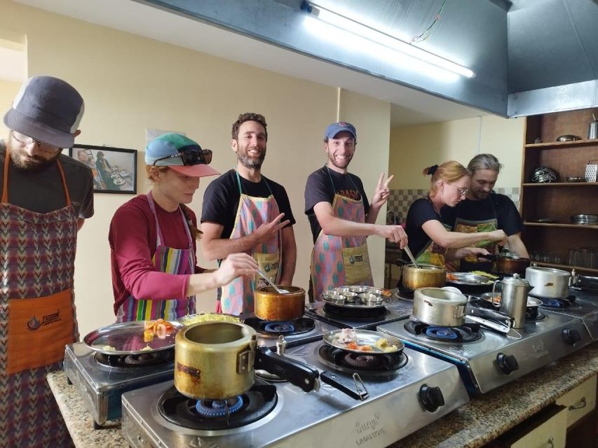 Momo making class in Thamel - Folding, cooking, and eating each momo