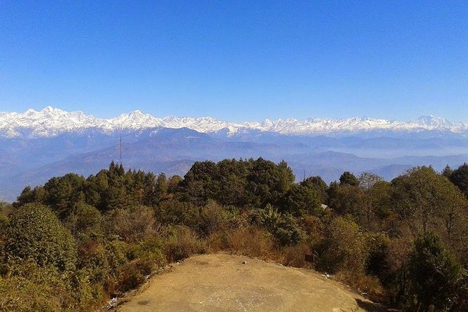 Nagarkot day hiking and Bhaktapur sightseeing - Walking through Telkot village and pine forest