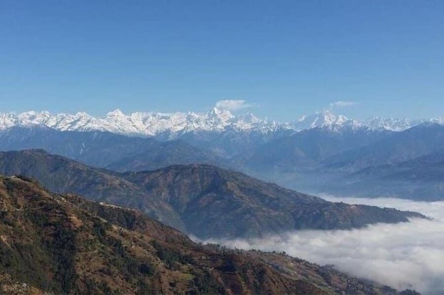 Nagarkot Everest Sunrise, Hike to Changunarayan & Bhaktapur - Nagarkot sunrise at 2,175 meters