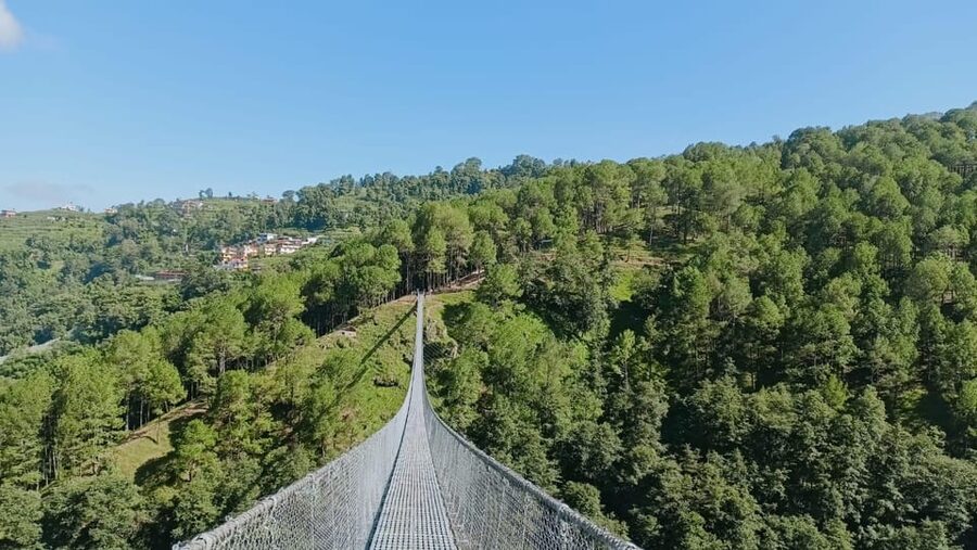 Nagarkot Sunrise & Hike to Suspension Bridge with Waterfall - Breakfast in Nagarkot after sunrise