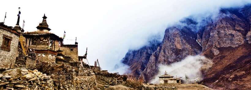 Nar Phu Valley Trek 7 days - Day 3: Meta to Phu Gaon at 4,080 meters