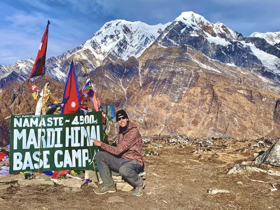 Nepal: Small Group 4-day Mardi Himal Trekking - Leaving Pokhara for Kande at 8:00 am