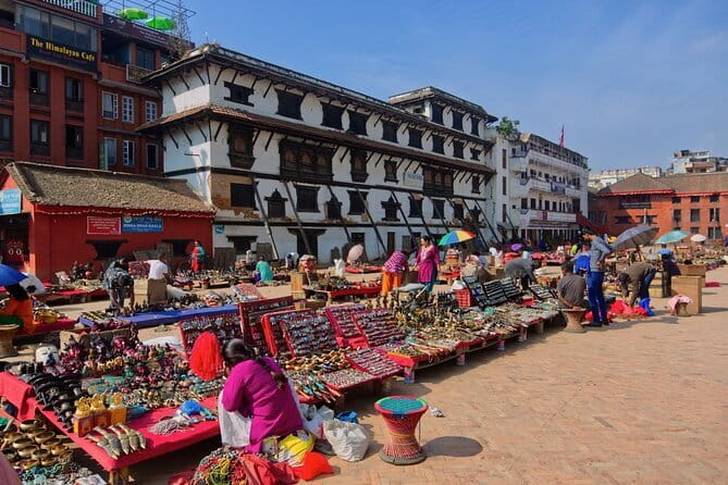 Oldest Local Market Walking Tour With Living Goddess Kumari - Ason Market, where Kathmandu shops for daily life