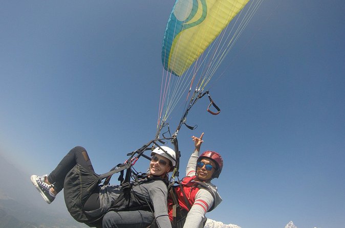Paragliding at Pokhara - Landing, return transport, and the end of the outing