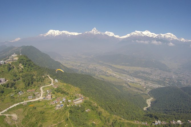 Paragliding at Sarangkot Pokhara - The 40-minute ride up to Sarangkot