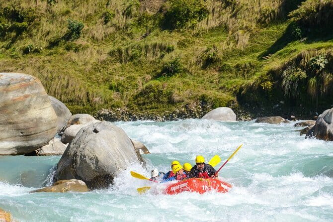 Paragliding Trip with River Rafting - A 30-minute flight above Phewa Lake