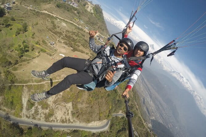 Paragliding Trip with River Rafting - 9:15 am pickup and the road to Sarangkot
