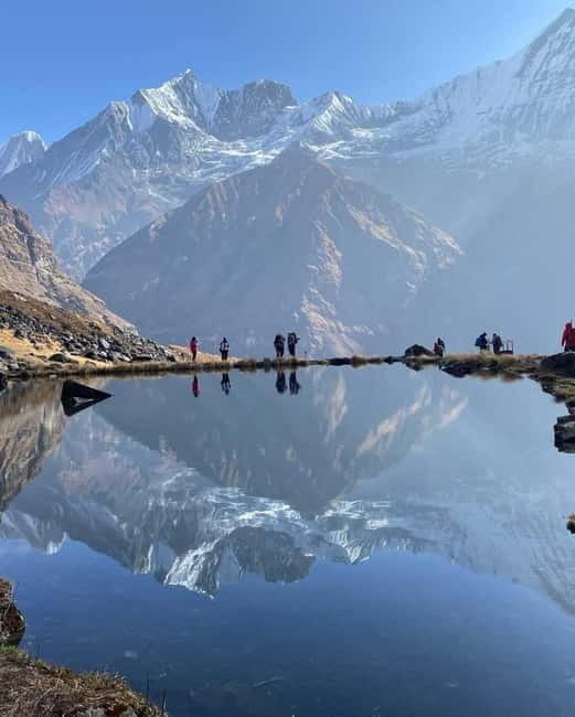 Pkr/Kathmandu: 5-Day Annapurna Base Camp & Hot spring Trek - Day 4: Sunrise, then a long descent