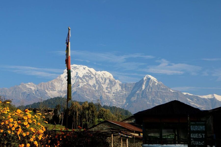 Pokhara: 3-Day Trek - Day two: Ridge walking from Australian Camp to Astam