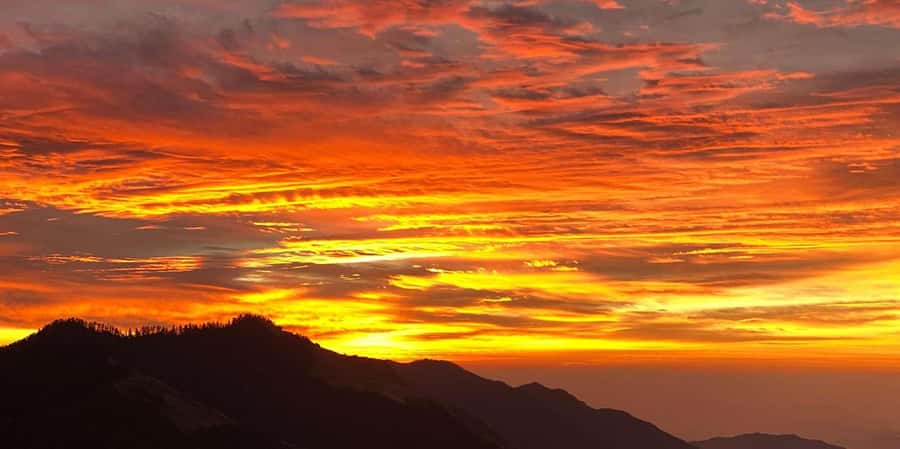 Pokhara: 3- days Poon Hill Trek - Poon Hill before sunrise