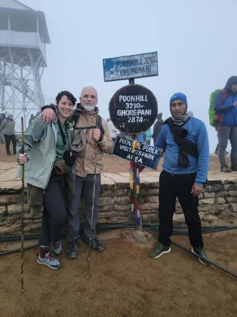 Pokhara: 4-Day Beautiful Ghorepani Poon Hill & Ghandruk Trek - Day two: six hours of steps, forest, and Ghorepani