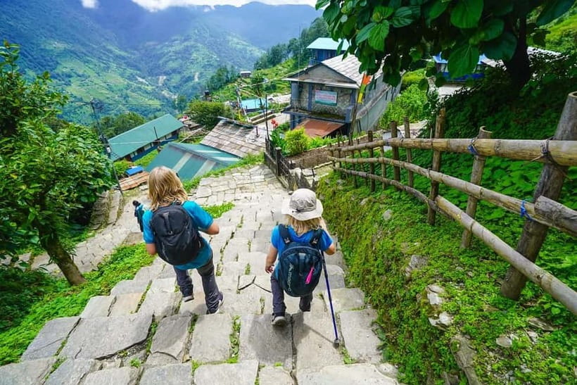 Pokhara: 4-Day Ghorepani, Ghandruk & Poon Hill Guided Trek - The trek at a glance