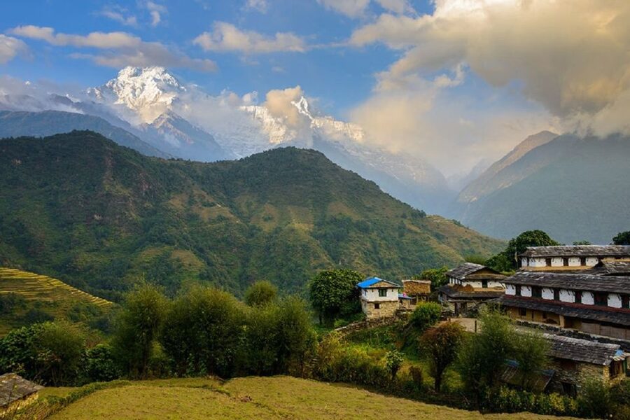 Pokhara: 4-Day Ghorepani, Ghandruk & Poon Hill Guided Trek - Day four: returning through Nayapul to Pokhara