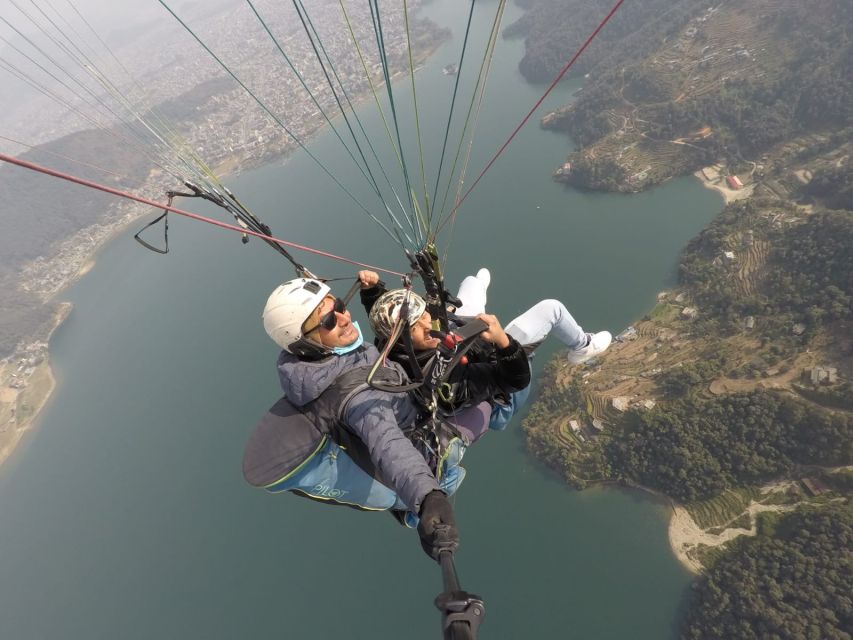 Pokhara: Adventure Paragliding Trip with Photos and Videos - Landing and the return to your hotel