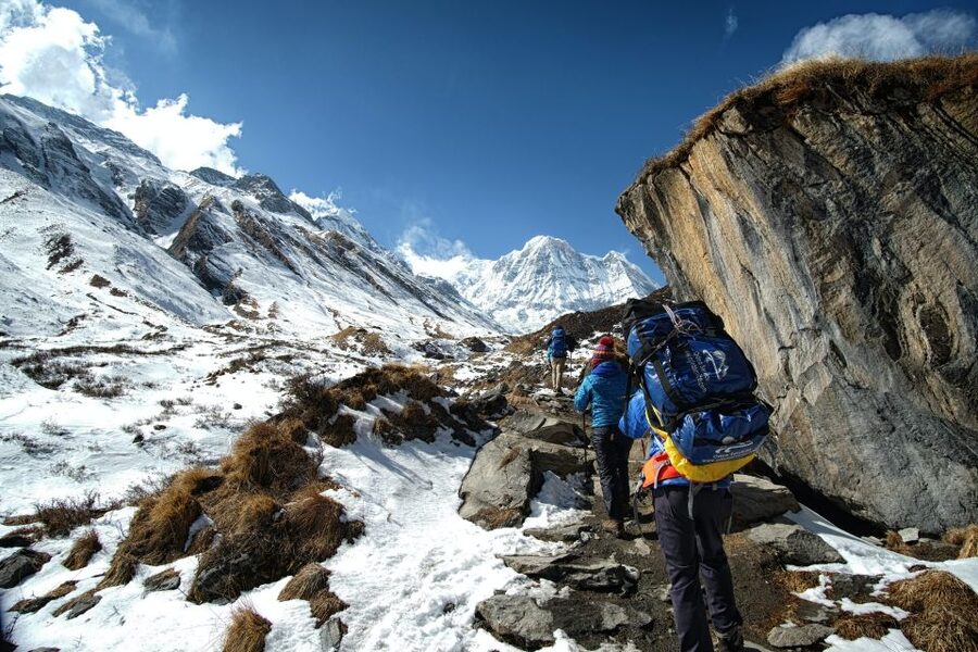 Pokhara: Amazing 7-Day ABC Trek with Natural Hot Spring - Day 1: Pokhara to Chhomrong, with a jeep and a three-hour climb