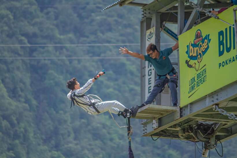 Pokhara: Bungee Jumping Experience Near Annapurna - The tower, river, and five seconds of freefall