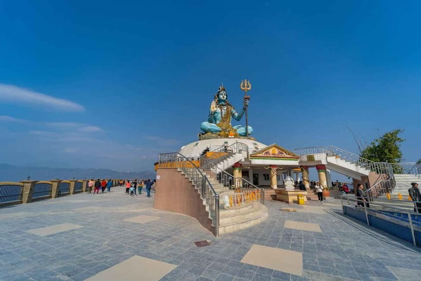Pokhara: City Sightseeing Group Budget Bus Tour - Davis Falls pairs natural force with local legend