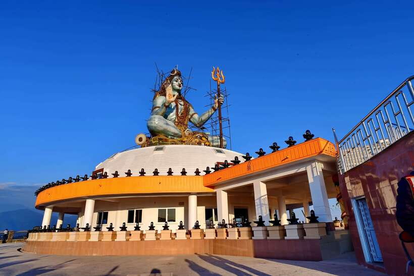 Pokhara: City Sightseeing Group Bus Tour - Pumdikot Shiva statue, 30 minutes