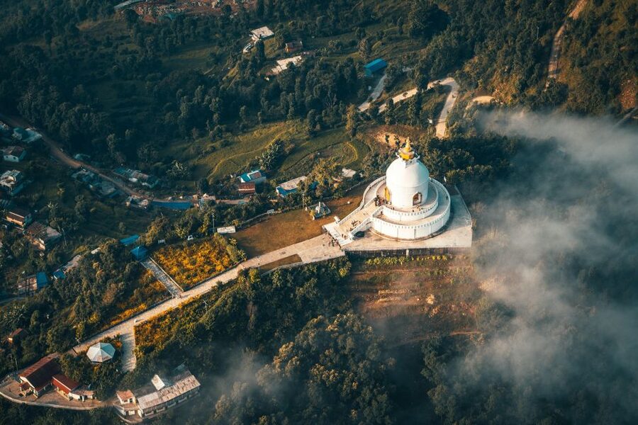 Pokhara Day Bus Sightseeing 8 points - Pumdikot Shiva Statue and the first mountain views