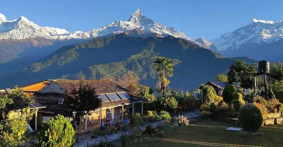 Pokhara : Day Hike to Astham & Dhampus Village - Leaving Lakeside for Phedi