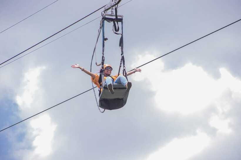 Pokhara: Experience The World's Steepest Zipline - Landing, certificate, and the trip back