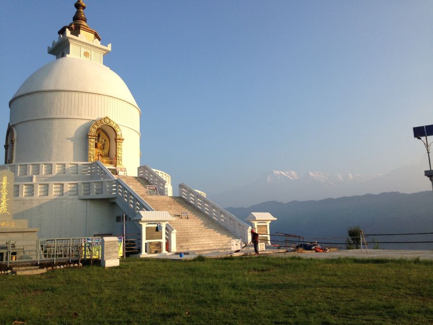 Pokhara: Full-Day Guided Sightseeing Tour - World Peace Pagoda brings back the big views