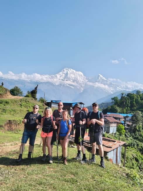 Pokhara: Hike To Australian Base Camp - The descent toward Phedi