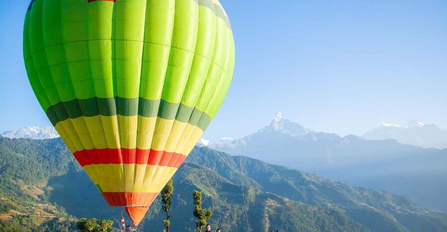 Pokhara - Hot Air Baloon in Pokhara - Why a balloon makes sense in Pokhara