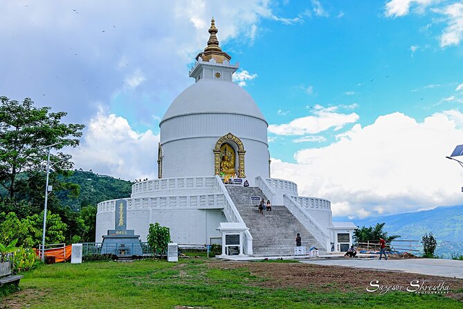 Pokhara in 5 Hours: Lake, Museum, Cave, Falls & Pagoda Hill - The climb to Pokhara’s Peace Pagoda