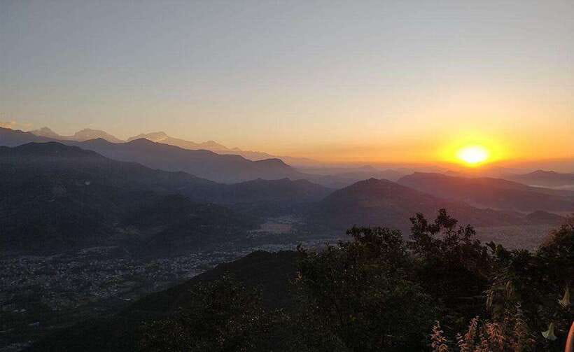 Pokhara: Naudanda Sunset Tour by Car with Hotel Pickup - The drive through villages and terraced fields