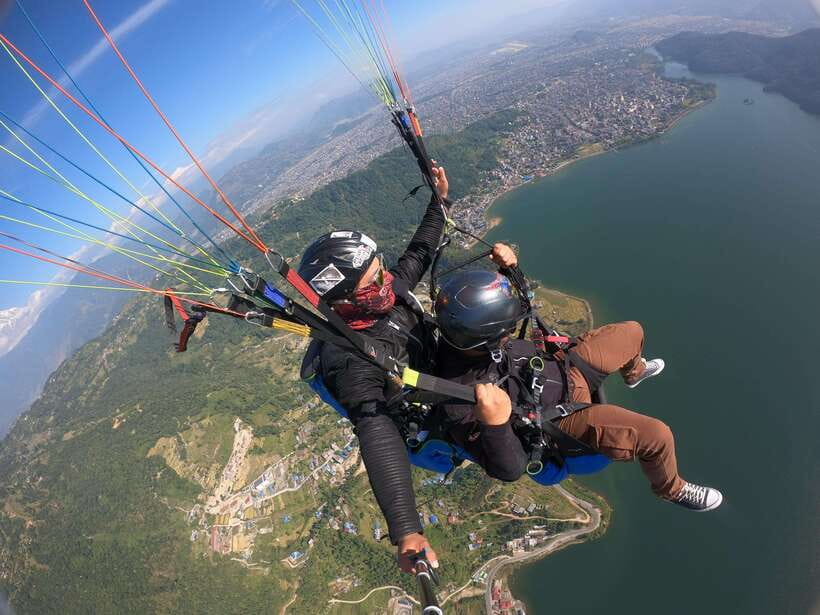 Pokhara: Paragliding, Bungy Jump and Zipline Combo Adventure - The 9:30 pickup and trip to Sarangkot