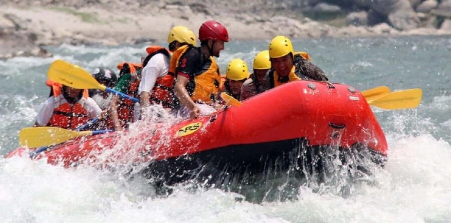 Pokhara:Paragliding & River Rafting Adventure with Transfers - Two hours on the Seti River