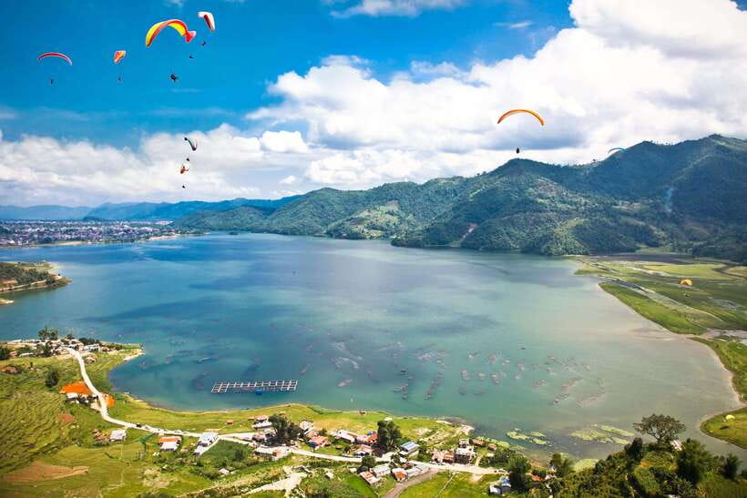 Pokhara Paragliding - From Lakeside to Sarangkot