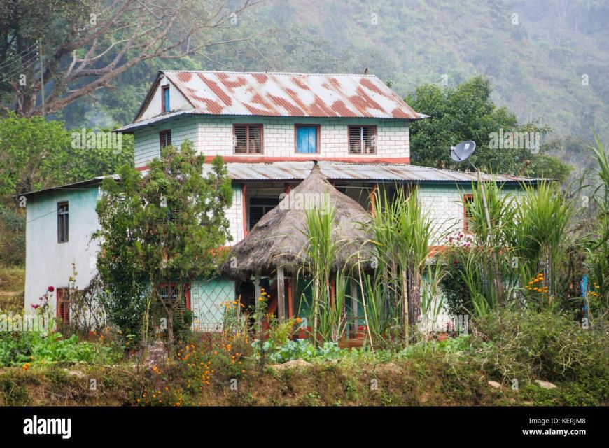 Pokhara: Suspension Bridge Private Tour- 30 Min Village Walk - Crossing the bridge: thrill, height, and Himalayan views