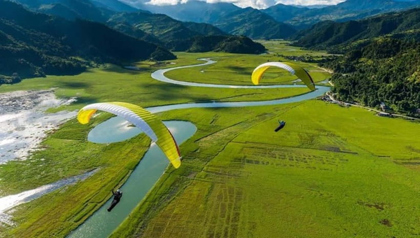 Pokhara: Thrilling Paragliding Experience with Photo & Video - From hotel pickup to Sarangkot takeoff