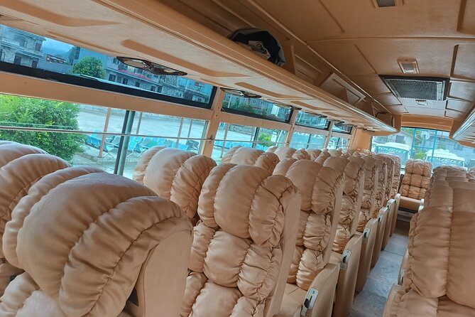 Pokhara to Kathmandu Premium Sofa Bus Ticket - Kurintar lunch beside the river