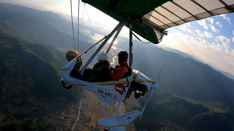 Pokhara Ultralight: MOUNTAIN Majesty Tour (60 minutes) - Open Cockpit or Closed Cockpit?