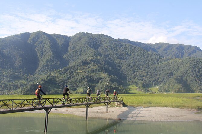 Pokhara Valley Mountain Bike Adventure Private Tour - Raniban forest and the ride toward the pagoda