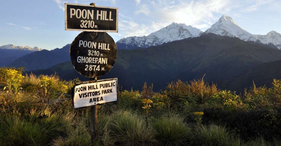 Poon Hill Trekking from Kathamndu - Nayapul and the first walk to Ulleri