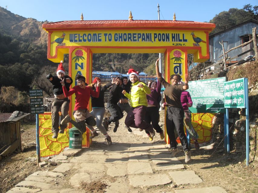 Poon Hill Trekking from Kathamndu - Ulleri to Ghorepani through rhododendron country