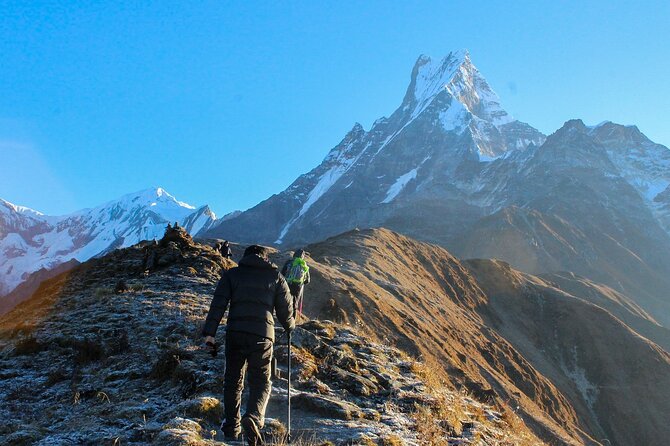 Private Tour 5 Day Mardi Himal Trek - Descending through Siding and local villages